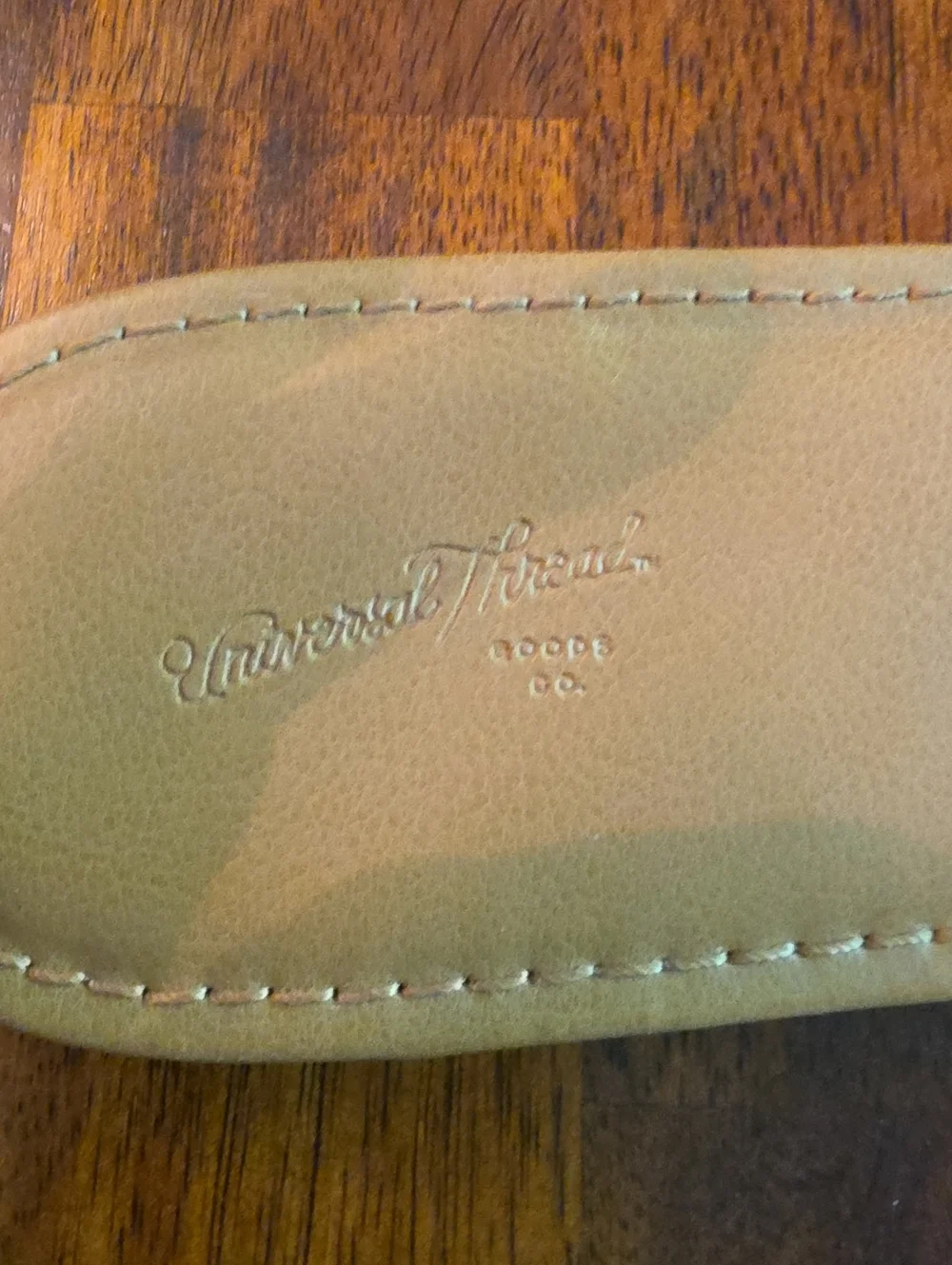 Universal Thread Raffia Natural Woven Sandal Flat Size 10